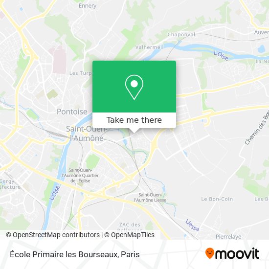 École Primaire les Bourseaux map