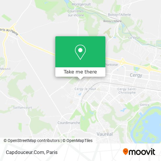 Mapa Capdouceur.Com