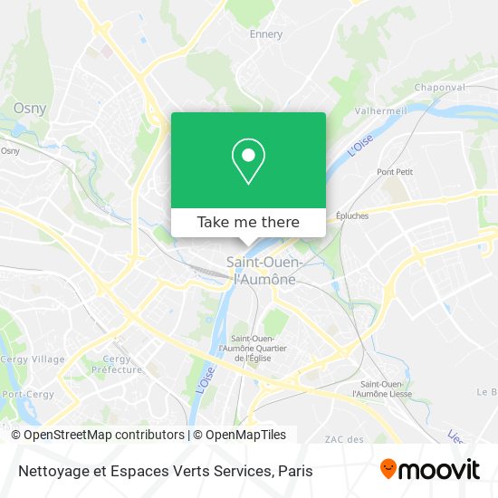 Nettoyage et Espaces Verts Services map