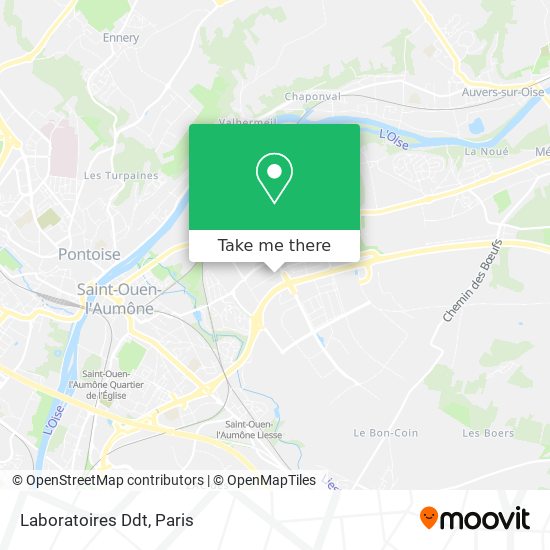 Mapa Laboratoires Ddt