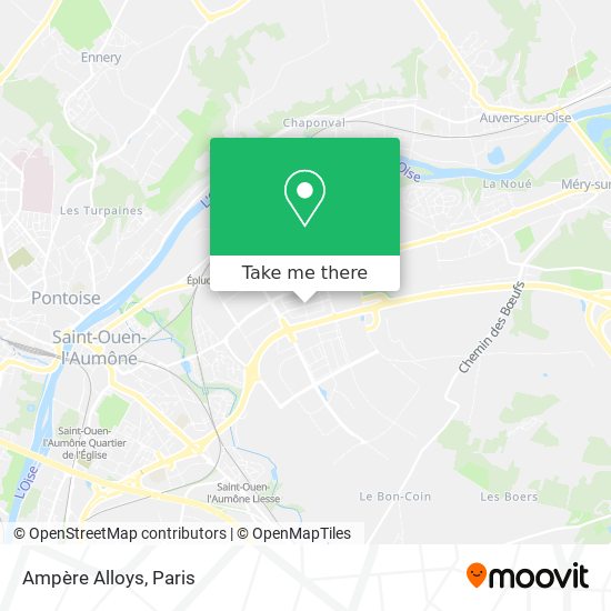 Ampère Alloys map