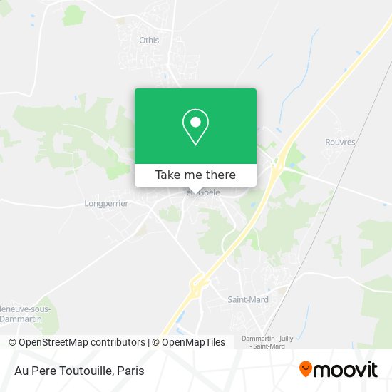 Au Pere Toutouille map