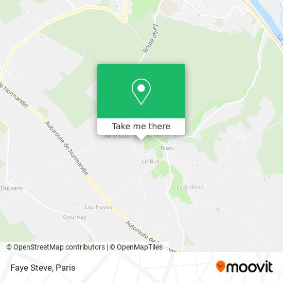 Mapa Faye Steve