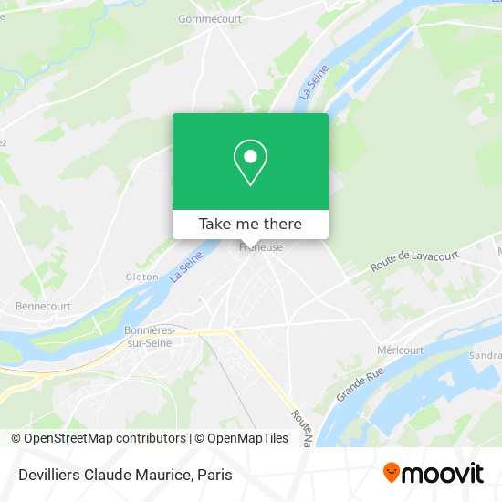 Devilliers Claude Maurice map