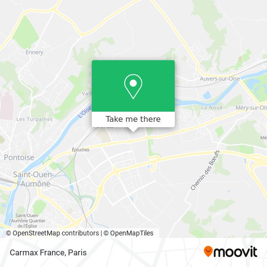 Carmax France map