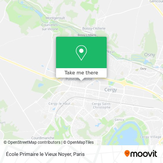 École Primaire le Vieux Noyer map