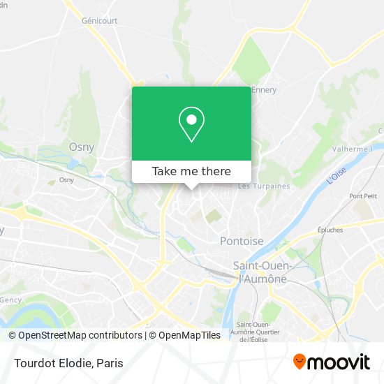 Tourdot Elodie map