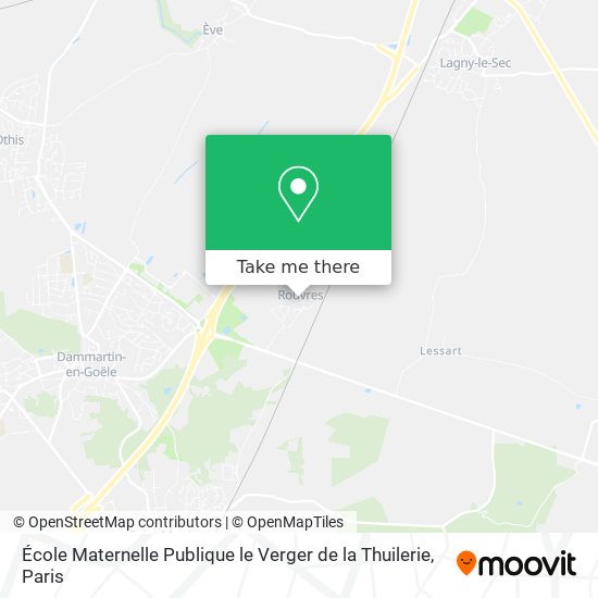 École Maternelle Publique le Verger de la Thuilerie map