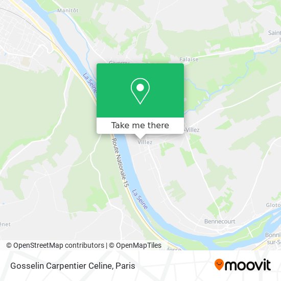 Mapa Gosselin Carpentier Celine