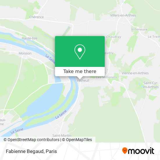 Fabienne Begaud map