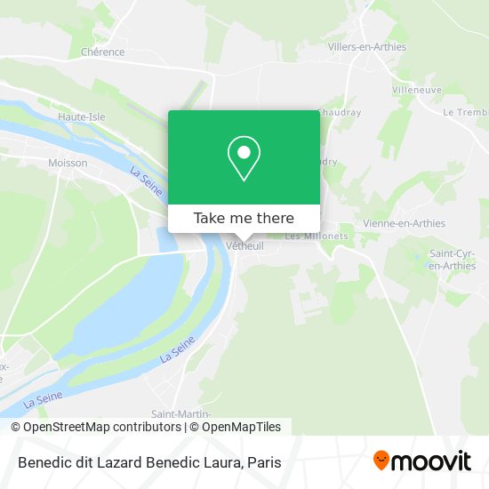 Benedic dit Lazard Benedic Laura map