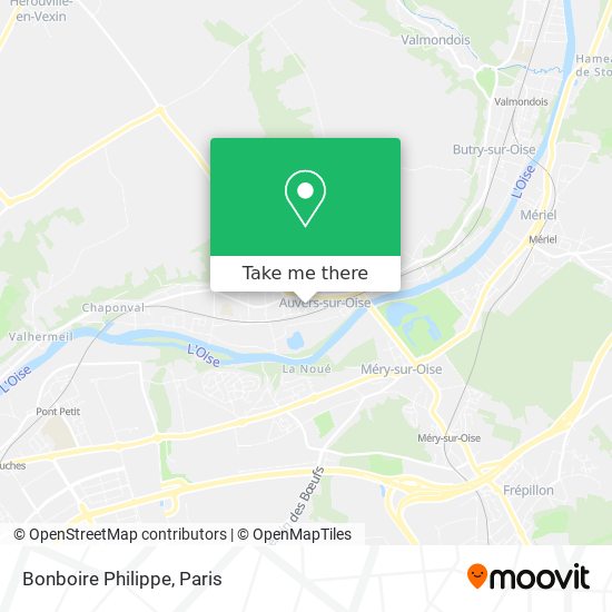 Bonboire Philippe map