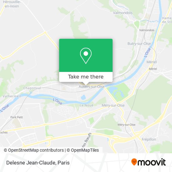Mapa Delesne Jean-Claude