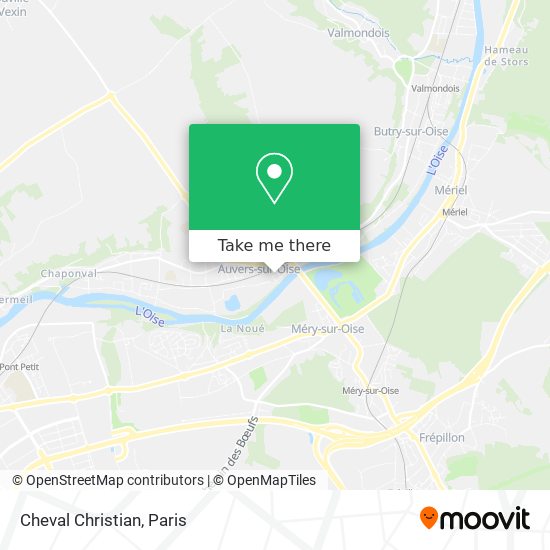 Mapa Cheval Christian