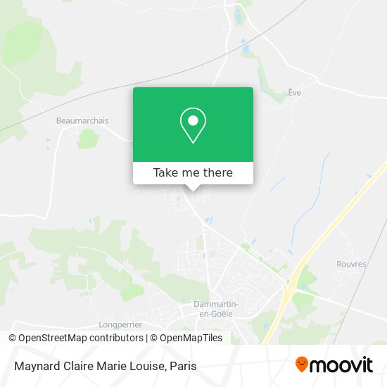 Maynard Claire Marie Louise map