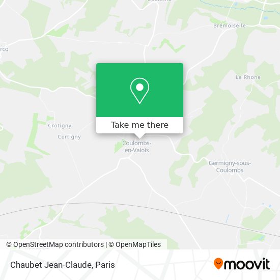 Chaubet Jean-Claude map