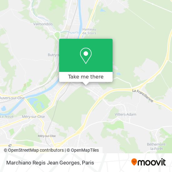 Marchiano Regis Jean Georges map