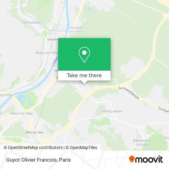 Guyot Olivier Francois map