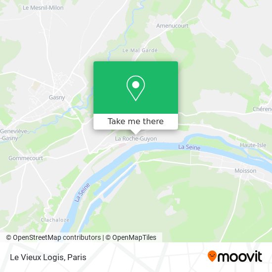 Le Vieux Logis map