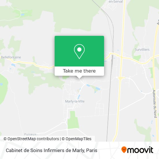 Cabinet de Soins Infirmiers de Marly map