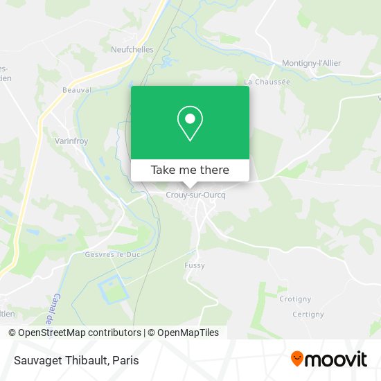 Sauvaget Thibault map