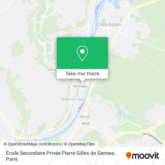 École Secondaire Privée Pierre Gilles de Gennes map