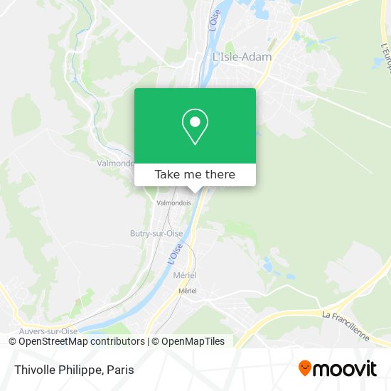 Thivolle Philippe map