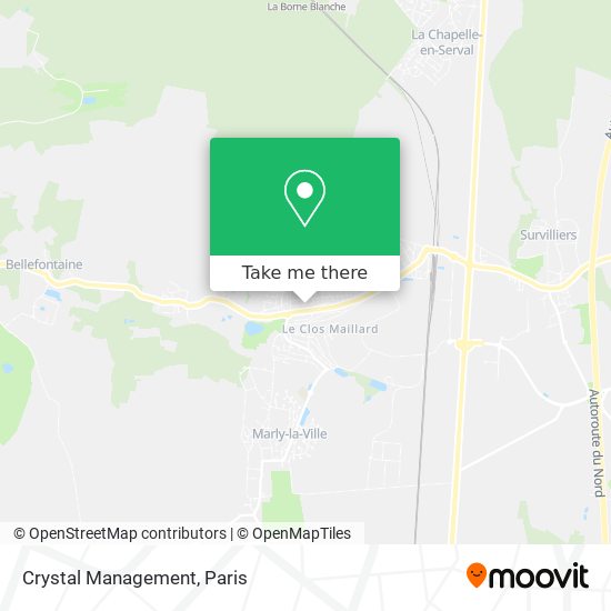 Crystal Management map