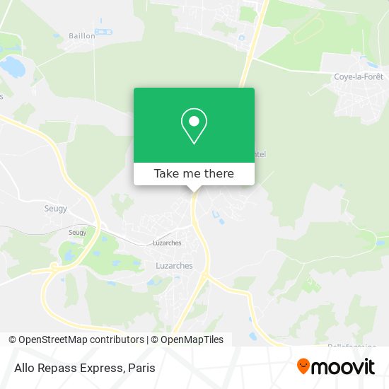 Allo Repass Express map