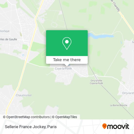 Mapa Sellerie France Jockey