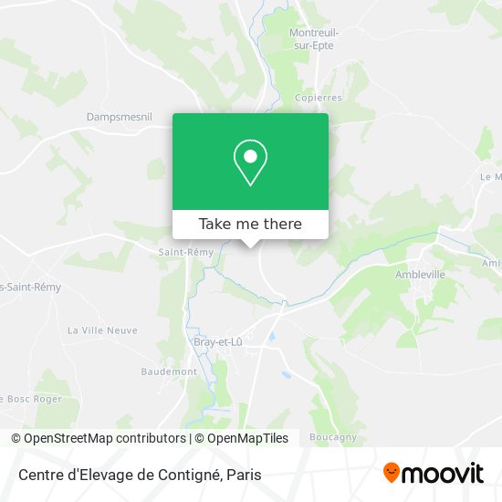 Centre d'Elevage de Contigné map