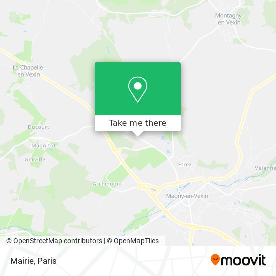 Mairie map