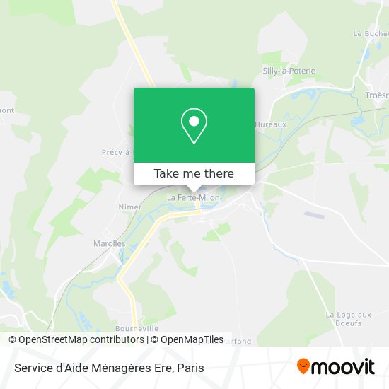 Mapa Service d'Aide Ménagères Ere