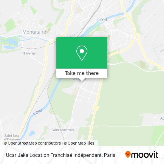 Ucar Jaka Location Franchisé Indépendant map