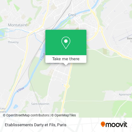 Etablissements Darty et Fils map