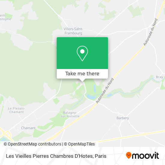 Les Vieilles Pierres Chambres D'Hotes map
