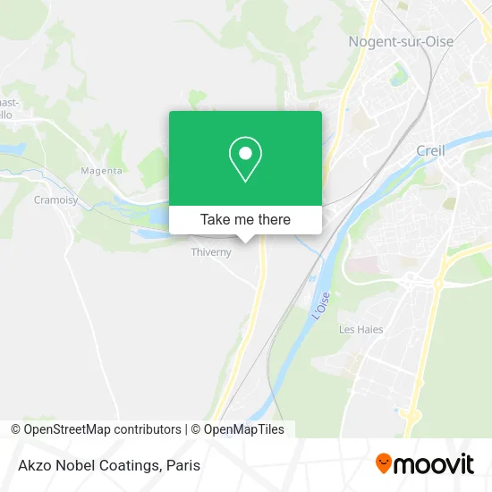 Akzo Nobel Coatings map