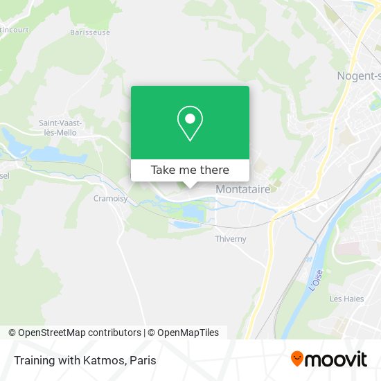 Training with Katmos map