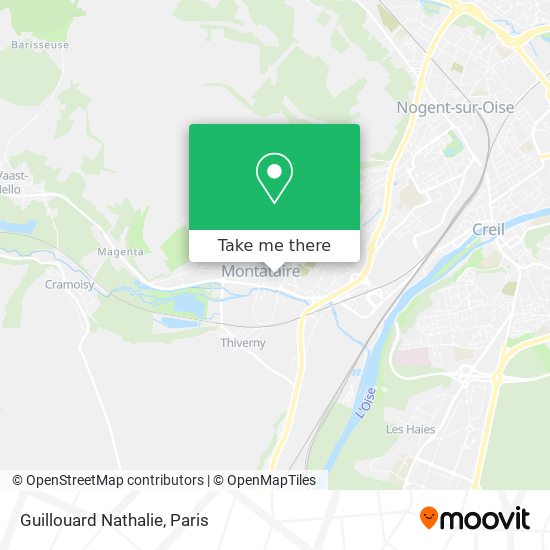 Guillouard Nathalie map