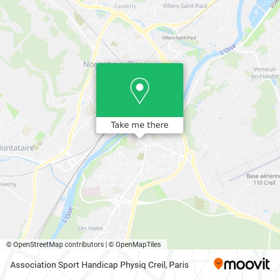 Association Sport Handicap Physiq Creil map