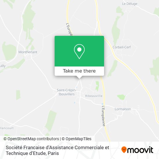 Société Francaise d'Assistance Commerciale et Technique d'Etude map