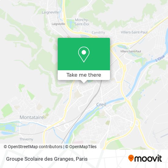 Groupe Scolaire des Granges map