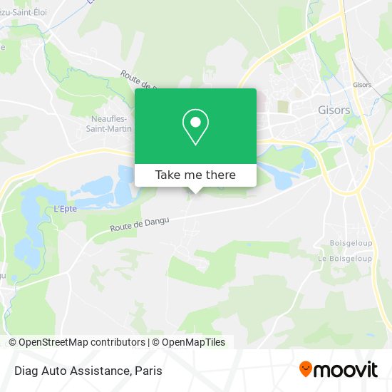 Diag Auto Assistance map