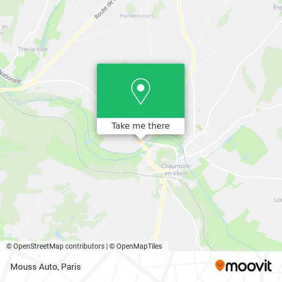 Mapa Mouss Auto
