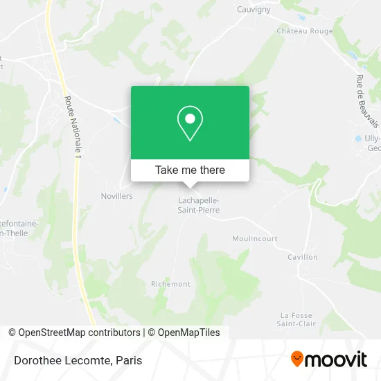 Dorothee Lecomte map