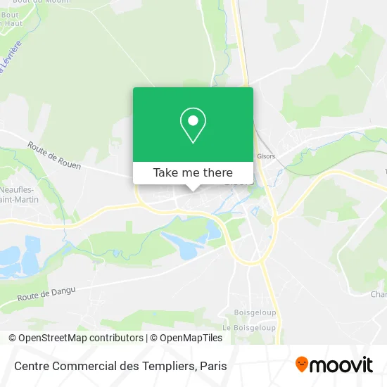 Centre Commercial des Templiers map