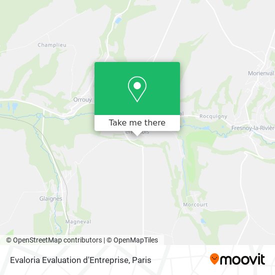 Evaloria Evaluation d'Entreprise map