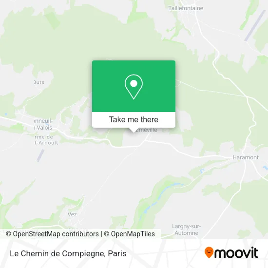 Le Chemin de Compiegne map