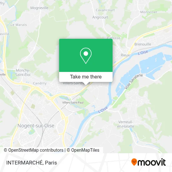 INTERMARCHÉ map