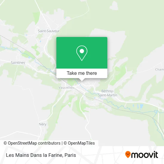Les Mains Dans la Farine map